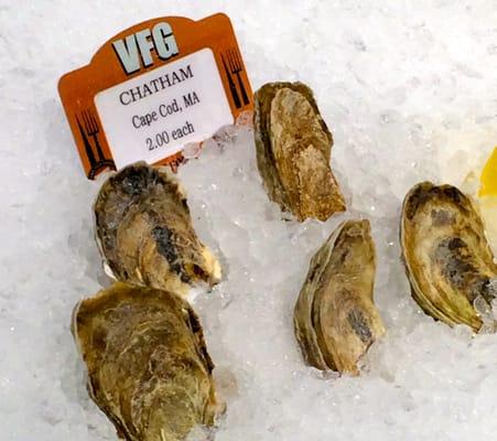 Fresh Oysters at the VFG Oyster Bar