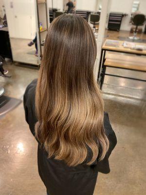 Baby light and balayage