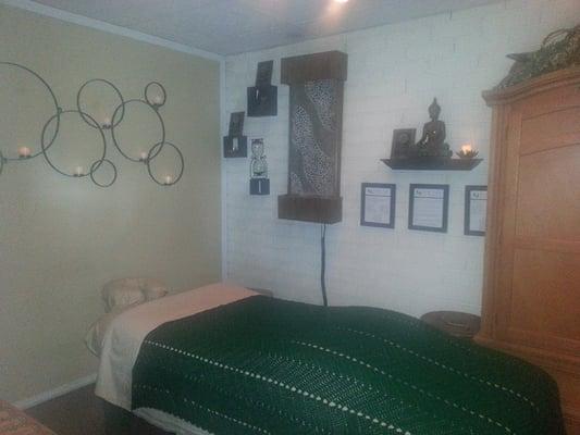 One of the massage rooms...