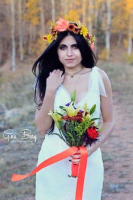 Bridal Shoot in the foothills of Colorado