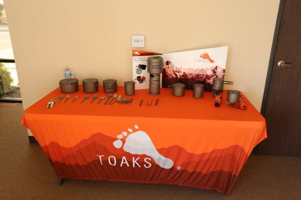 Toaks Outdoor Showroom