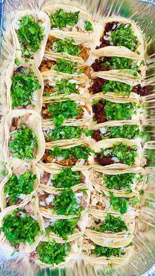 Tray of tacos