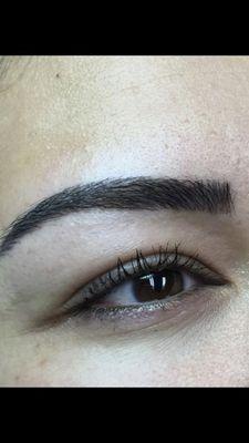 Eyebrows micro blade,    Final look