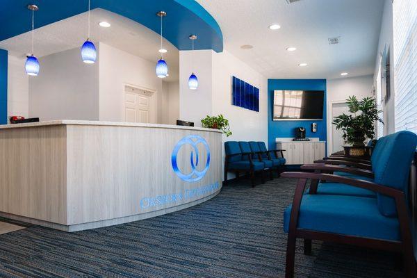 Our newly renovated office gives patients a welcoming environment!