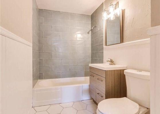 Full bathroom remodel