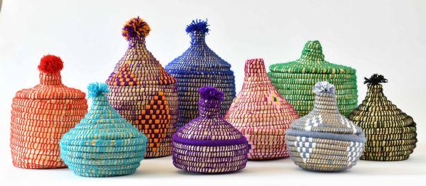 Moroccan baskets