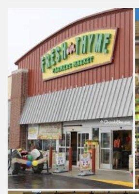 Fresh Thyme store front.