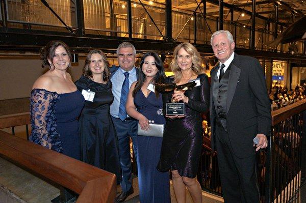 Such an honor to receive the Eagle Award at The Coldwell Banker Awards Gala in Monterey Bay Aquarium in 2019.