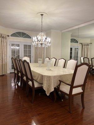 Dining room flooring