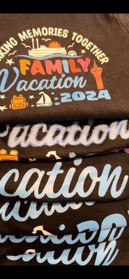 Family Cruise Vacation Matching Shirts