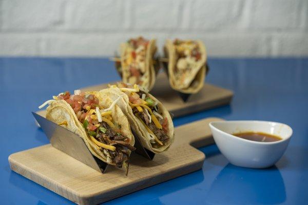 Try our mouth watering Street Tacos!