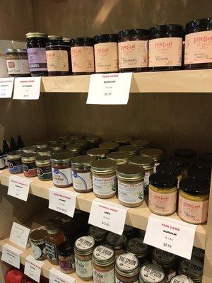 Local products for purchase