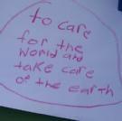 Message from the kids at Earth Day 2011