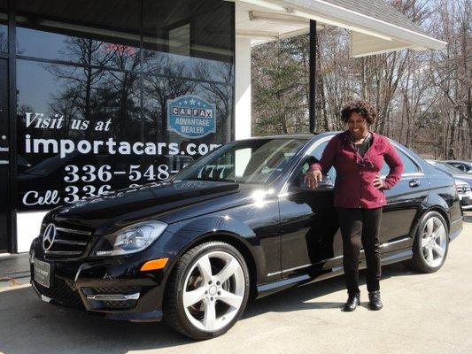 Thank you Leola! Enjoy your Benz!