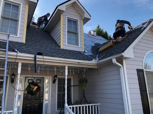 Roofing Job