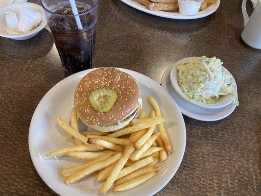 Superburger Combo Meal + Slaw . . .