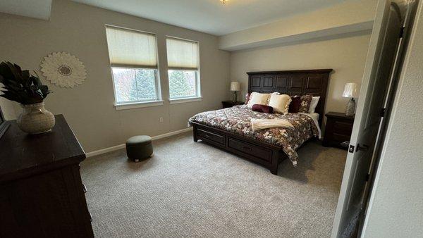 Brand new master bedroom