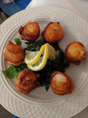 Bacon Wrapped Scallops