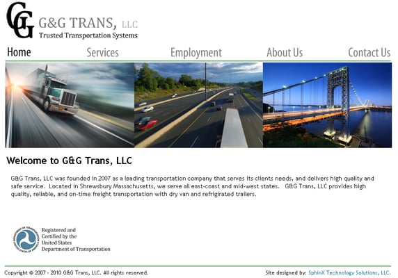 Transportation Services websites