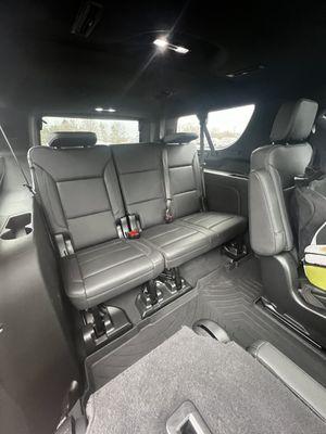 Rear seating area