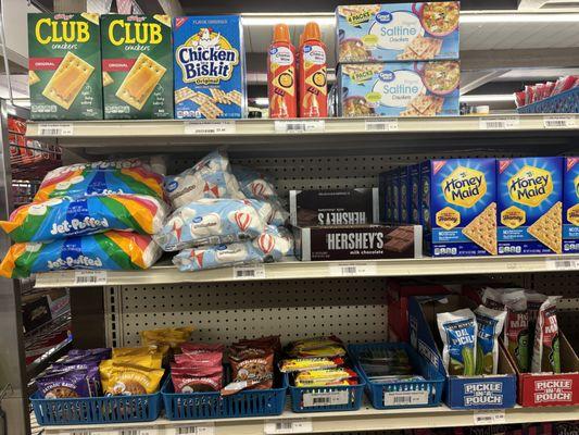 We have everything you need to make s'mores!