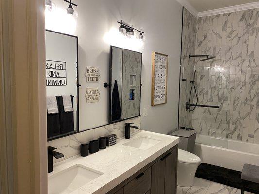 Full bathroom remodel