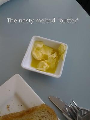 Don't ask for butter. This is what you will get!