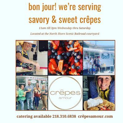 Information about crêpes amour