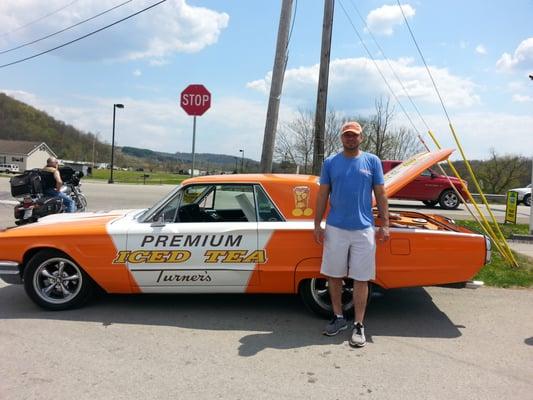 Chris & the Turner Dairy T-Bird @BenchRacersllc