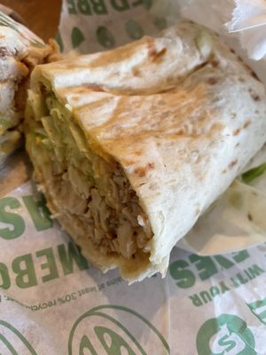 #45 Honey Mustard Chicken wrap