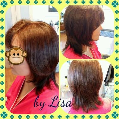 Natural color & medium cut