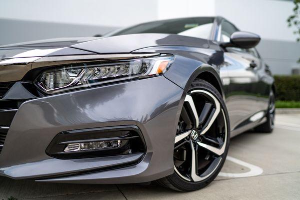 Front end protection on this new 2018 Honda Accord Sport