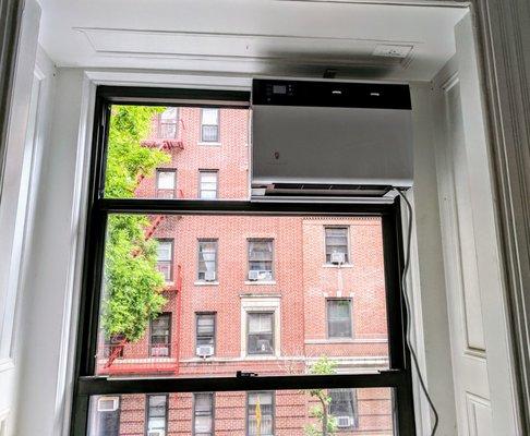 Window AC install