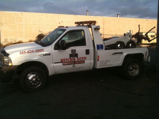 24-hour tow service available; if after-hours, call 215-757-2777.