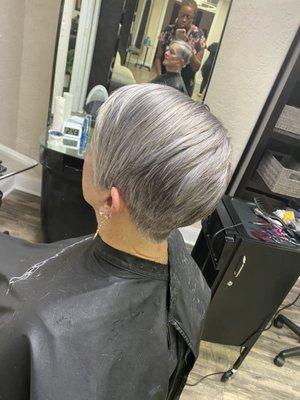 Edgy Pixie Cut by Denice Brown