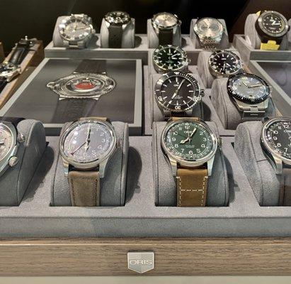 Oris branded watches