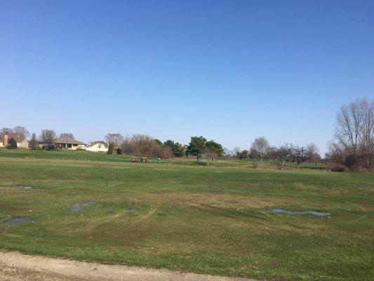 Hole 7 fairway side view