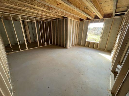 Rough Framing for Finished Basement