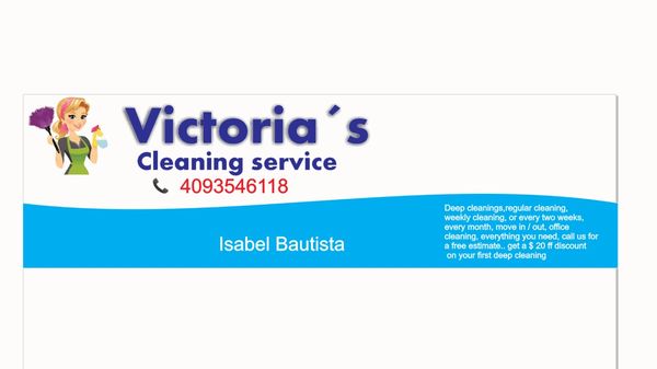 Victoria’s cleaning service