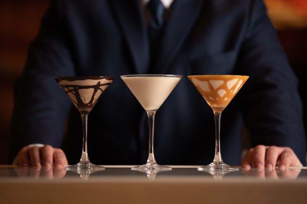 House crafted martinis