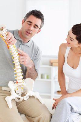 Chiropractors help identify problems to help you in your healing process