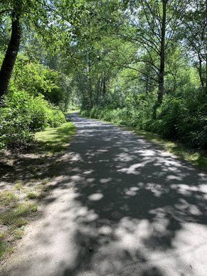 Paved trail.