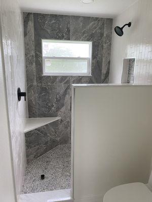 Bathroom remodel.