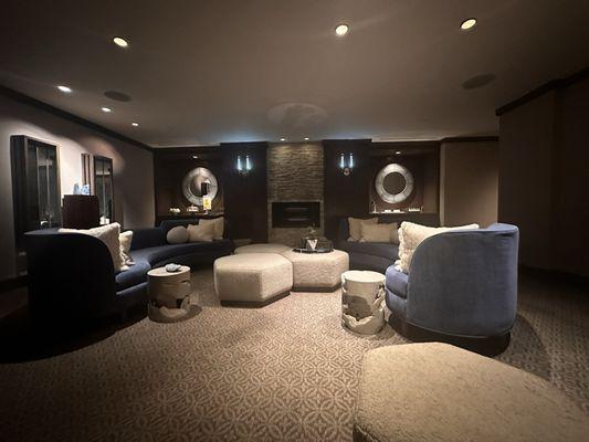 Spa relaxation room