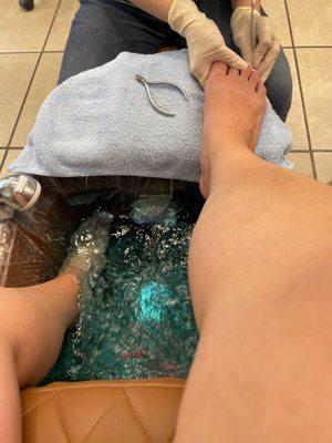 Gel pedi time!