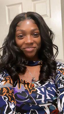 Lace Front Wig Install and Styled