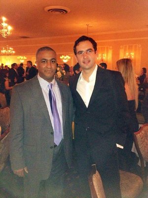 Dr. Reynolds and Mayor Fulop