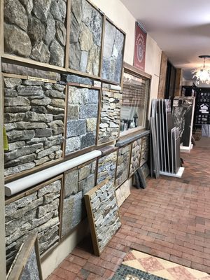 Wide Selection of Natural Stone Thin Veneer and Manufactured Thin Veneer.