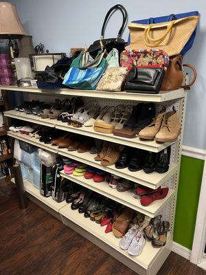 women's handbags and shoes