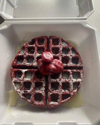 Red Velvet Waffle